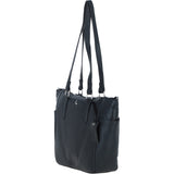 Ashwood Elegant Leather Tote Bag Black: Oxford