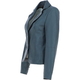 Ashwood Leather Women's Two Button Grey Blazer: 10157