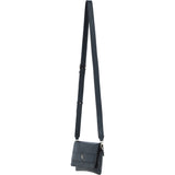 Ashwood Chic Leather Crossbody Bag Black: 64741