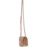 Ashwood Elegant Leather Crossbody Bag with Twist Lock Butterscotch: Y-52