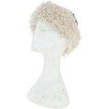 Ladies Vintage Curly Luxury Sheepskin Hat Brown/Cream: CURL HAT