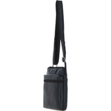 Real Leather Messenger Bag Black: BERLIN