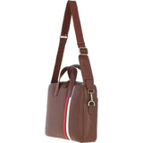 Gabicci Leather Messenger Bag Tan: GB-64956