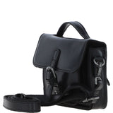 Ashwood Leather Mini Crossbody Satchel Bag Black: P-61