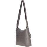 Ashwood Ladies Leather Shoulder Bag Taupe: AJ4
