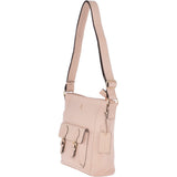 Medium Leather Shoulder Bag Pannacotta Cream : 62239