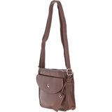 Ashwood Leather Ladies Crossbody Bag Cognac: Glasgow