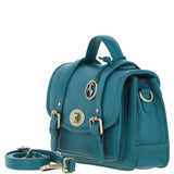 Stylish Ashwood Leather Large Satchel Bag Green: Y-63