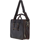 Ashwood Leather Large Business Case Brown: PL-48