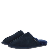 Fenland Classic Mens Slippers Navy: Duke