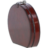 Ashwood Leather's Luxury Jewellery Box small Chestnut: LF-163