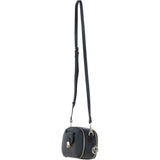 Ashwood Leather Compact Crossbody Bag with Adjustable Strap Black: Y-53