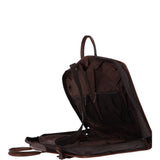 Michigan Leather Suit Carrier Tempo Brown: 8145