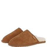 Fenland Classic Mens Slippers Tan: Duke