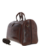 Ashwood Hi Veg Leather Flight-Cabin Weekend Holdall Tempo Brown :  8150
