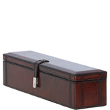 Ashwood Luxury Leather Watch and Bracelet Storage Box Chestnut: LF-121