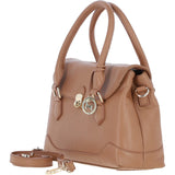 Premium Leather Shoulder Bag with Detachable Crossbody Strap Butterscotch: Y-56