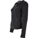 2 in 1  Reversible  Leather Jacket Black: 50556