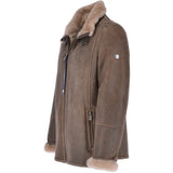 Leather Sheepskin Flying Jacket Antique: Anton