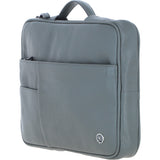 Leather Organizer with Laptop Compartment Grey: 64546