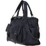 Brampton London Leather Weekender Bag Black: 64807
