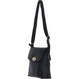 Ashwood Leather Crossbody Bag Black: M-84