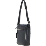 Ashwood Leather Travel Flight Bag Black: K-42