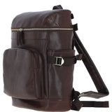 Ashwood Classic Leather Laptop Rucksack Brandy: Q-45