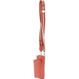 Ashwood Leather Luxury Crossbody Phone Bag Design-X Orange: X-31