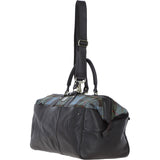 Ashwood Leather & Harris Tweed® Cloth Doctor Holdall Brown/Mcload: TW-42-01-BM