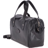 The Bridge Medium Italian Leather Barrel Bag Iron Blue  - 44253 01 09 NH