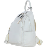 Ashwood Leather Backpack White: X-37