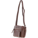 Ashwood Leather Crossbody X Shoulder Bag Cognac: Sterling