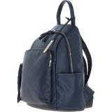 Ashwood Leather Backpack Navy: X-37