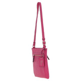 Ashwood Leather Crossbody Bag - Pink: 63014/cb3
