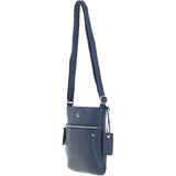 Ashwood Women's Leather Shoulder Bag Navy: Edinburgh