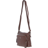 Ashwood Leather Crossbody Bag Cognac: Bristol