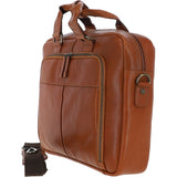 Ashwood Hi Veg Leather Laptop Briefcase Tempo Tan: 8143