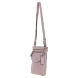 Ashwood Leather Crossbody Bag Woodrose: CB-5
