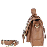 Stylish Ashwood Leather Medium Satchel Bag Butterscotch: Y-62