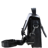 Ashwood Leather Mini Crossbody Satchel Bag Black: P-61