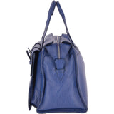 The Bridge Large  Italian Leather Large Work Bag French Blue/ruthenium : 70006 85 4Y NH