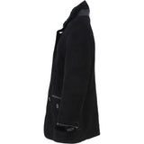 Sheepskin Coat  Black: KE-183