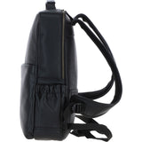 Gabicci Leather Backpack Black: GB-64960