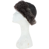 Ladies Vintage Curly Luxury Sheepskin  Hat Brown/Brissa: CURL HAT