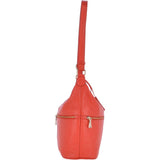 Medium Leather Shoulder Bag Papaya - 62666
