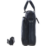 Ashwood Leather Men’s Messenger Laptop Bag Black: S-63