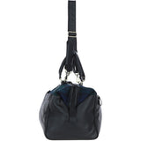 Ashwood Leather & Harris Tweed® Cloth Doctor Holdall Black/Watch: TW-42-03-BW