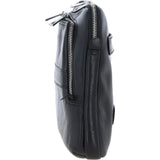Ashwood Leather Mens Laptop Sleeves Bag Black: PL-42