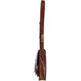 14 Inch Vegetable Tanned Leather Satchel Chestnut/ Vt : Josh